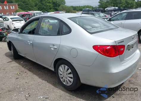 2010 Hyundai Elantra Gls from USA, damaged, VIN KMHDU4AD4AU972480